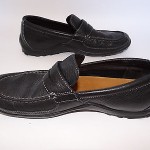 Cole Haan Black Leather Loafers Mens Sz 9.5M Casual Slip On Shoes C06861