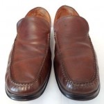 COLE HAAN NIKE AIR Men’s 12 SANTA BARBARA Brown LEATHER Loafer