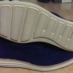 Mens Cole Haan LunarGrand Wingtip Nike Air Max 10 Blue Suede New