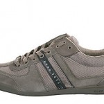 Hugo Boss Green Men’s Akeen Sneakers in Medium Gray (50247604-030)