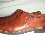 VTG COLE HAAN COUNTRY Waxed Brown Leather Slip-On LOAFERS MEN’S 9M