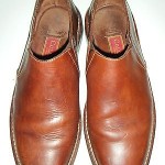 VTG COLE HAAN COUNTRY Waxed Brown Leather Slip-On LOAFERS MEN’S 9M