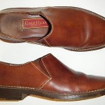 VTG COLE HAAN COUNTRY Waxed Brown Leather Slip-On LOAFERS MEN’S 9M