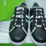 Hugo Boss Orange Micks Black Sneakers Tennis Shoes Size 8 42 NIB