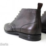 HUGO BOSS Matans Laceup Boot Brown Size US 11; UK 10