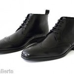 HUGO BOSS Matans Laceup Boot Black Size US 11; UK 10