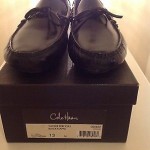 COLE HAAN BLACK LOAFER DRIVER MENS SZ 13