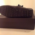 COLE HAAN BLACK LOAFER DRIVER MENS SZ 13