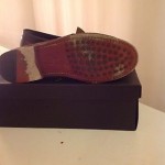 COLE HAAN BROWN SUEDE PENNY LOAFER MENS SZ 13