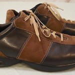 Cole Haan Air Ventura Black Leather & Brown Nubuck Sport Oxfords Size 11.5 M