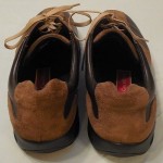 Cole Haan Air Ventura Black Leather & Brown Nubuck Sport Oxfords Size 11.5 M