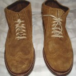 COLE HAAN “AIR JAYHAWKER” SUEDE WINGTIP CHUKKAS SZ 11.5 $348