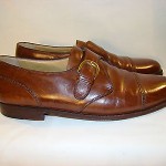 COLE HAAN Men’s Air Madison Monk Leather Slip on Shoe sz 9 Great Condition