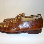 COLE HAAN Men’s Air Madison Monk Leather Slip on Shoe sz 9 Great Condition