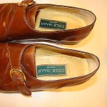 COLE HAAN Men’s Air Madison Monk Leather Slip on Shoe sz 9 Great Condition