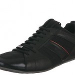 Hugo Boss Red Men’s Thanso Sneakers In Black (50255589-001) MSRP:$255