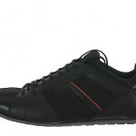 Hugo Boss Red Men’s Thanso Sneakers In Black (50255589-001) MSRP:$255