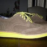 Cole Haan LunarGrand – Grey Suede and Volt – Size 13 – Super Comfortable