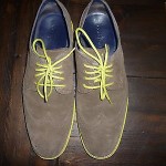 Cole Haan LunarGrand – Grey Suede and Volt – Size 13 – Super Comfortable