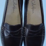 COLE HAAN MENS PINCH CUP PENNY LOAFERS SHOES BROWN SIZE 10 M