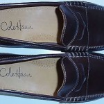 COLE HAAN MENS PINCH CUP PENNY LOAFERS SHOES BROWN SIZE 10 M
