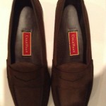 Cole Haan Pinch Penny Dark Brown Suede Leather Slip-On Loafers Shoes Size 11.5