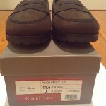 Cole Haan Pinch Penny Dark Brown Suede Leather Slip-On Loafers Shoes Size 11.5