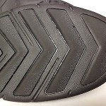 CLARKS PORTLAND Cushioned Black Leather OXFORD TravelTrek Shoes 4-Eye 9 1/2 W US