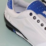 $90 Diesel TAKE Sz 9 w BOX Men’s Shoes White & Blue Leather Fashion Sneakers