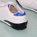 $90 Diesel TAKE Sz 9 w BOX Men’s Shoes White & Blue Leather Fashion Sneakers