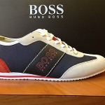 Hugo Boss Light Ness World Cup Sneakers Medium Blue
