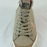 100% Authentic NIB Hugo Boss Orange Beige Men’s Zip-up Side Shoes sz. 9 $