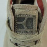 100% Authentic NIB Hugo Boss Orange Beige Men’s Zip-up Side Shoes sz. 9 $