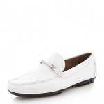 NIB Hugo Boss Men’s “Doster” Square-Toe Leather Loafers Shoes