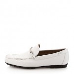 NIB Hugo Boss Men’s “Doster” Square-Toe Leather Loafers Shoes