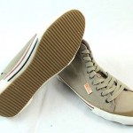 100% Authentic NIB Hugo Boss Orange Beige Men’s Zip-up Side Shoes sz. 9 $