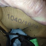 Timberland 40th Anniversary World Hiker #1040 Of 1973 Size US 10