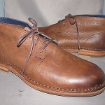 NEW  Men’s COLE HAAN GLENN CHUKKA brown Leather ankle lace-up Boots 9.5  M
