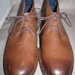 NEW  Men’s COLE HAAN GLENN CHUKKA brown Leather ankle lace-up Boots 9.5  M