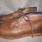 NEW  Men’s COLE HAAN GLENN CHUKKA brown Leather ankle lace-up Boots 9.5  M