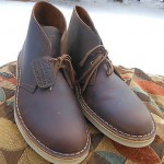 Clarks Desert Boot Mens 10  Brown NWOB Crepe Sole Wallabee Original Leather Uppe
