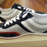NEW HUGO BOSS ORANGE SILVANS MENS SIZE US 7 EU 40 DARK BLUE FASHION SNEAKERS