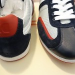 NEW HUGO BOSS ORANGE SILVANS MENS SIZE US 7 EU 40 DARK BLUE FASHION SNEAKERS