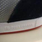 NEW HUGO BOSS ORANGE SILVANS MENS SIZE US 7 EU 40 DARK BLUE FASHION SNEAKERS