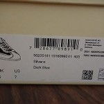 NEW HUGO BOSS ORANGE SILVANS MENS SIZE US 7 EU 40 DARK BLUE FASHION SNEAKERS