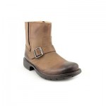 Clarks Pride Buckle Mens Brown Nubuck Leather Fashion Ankle Boots Size 8.5 $135