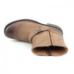 Clarks Pride Buckle Mens Brown Nubuck Leather Fashion Ankle Boots Size 8.5 $135