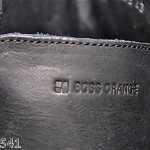HUGO BOSS ORANGE LABEL NEXTORO LEATHER BOOTS SHOES NEW SIZE 10 US 43 EU