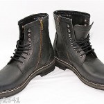 HUGO BOSS ORANGE LABEL NEXTORO LEATHER BOOTS SHOES NEW SIZE 10 US 43 EU