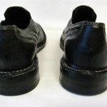 Cole Haan Dryden Black Leather Slip On NIke Air Men size 9 EUC